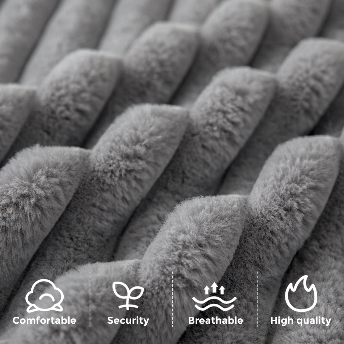 Sumptuous Striped Faux Fur That Invites You to Lounge